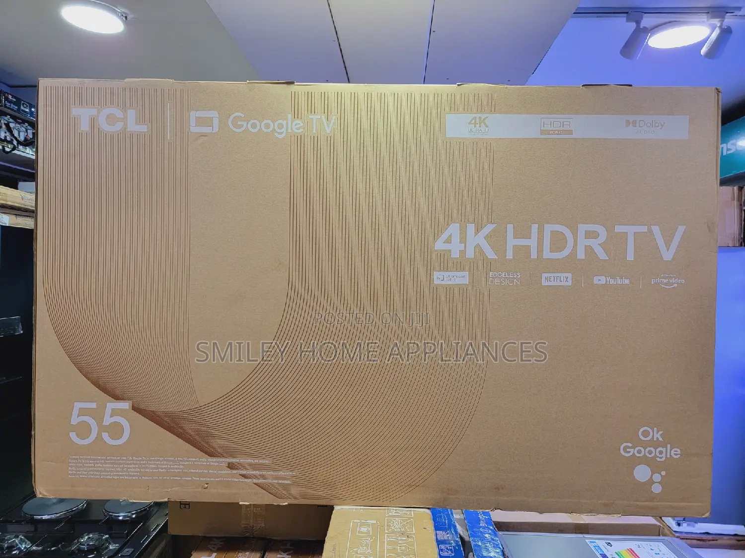 TCL 55inches Google and Android Tv