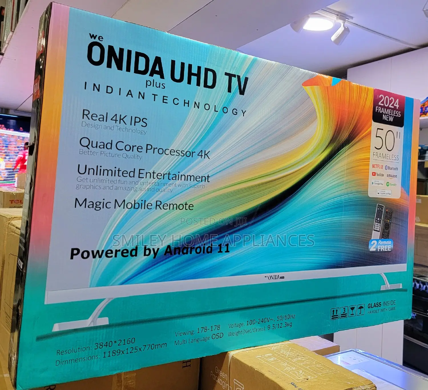 Brand New Onida 50inches Smart Tv