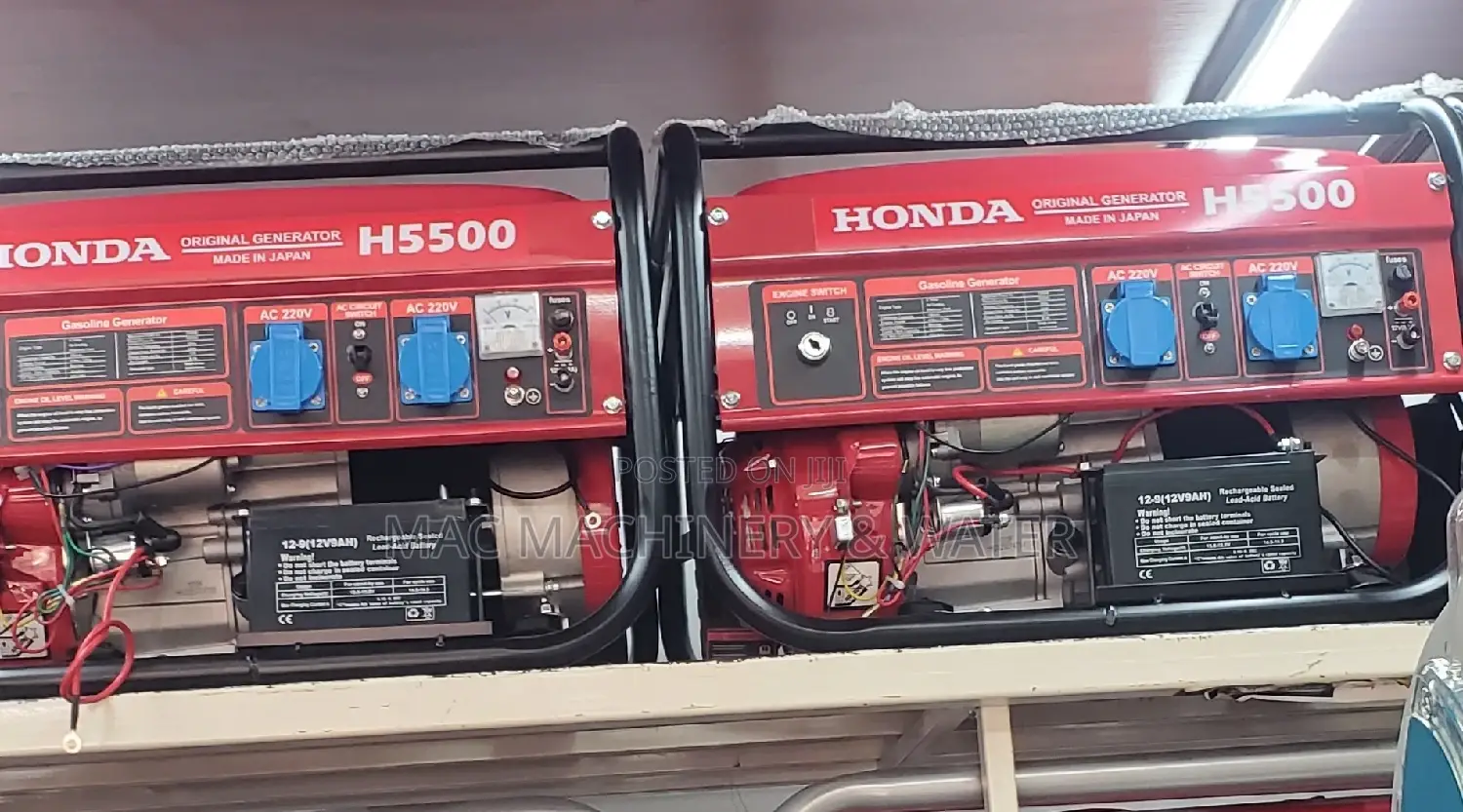 Petrol Self Start Honda Generator