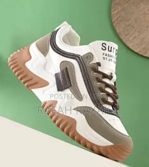 Ladies Classic Ladies Brown Surp Sneakers