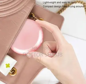 Cosmetic Mirror With Portable Folding Power Bank