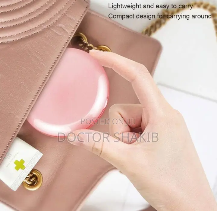 Cosmetic Mirror With Portable Folding Power Bank