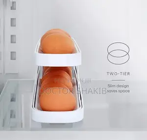 Automatic 2 Rows Egg Dispenser and Storage Container