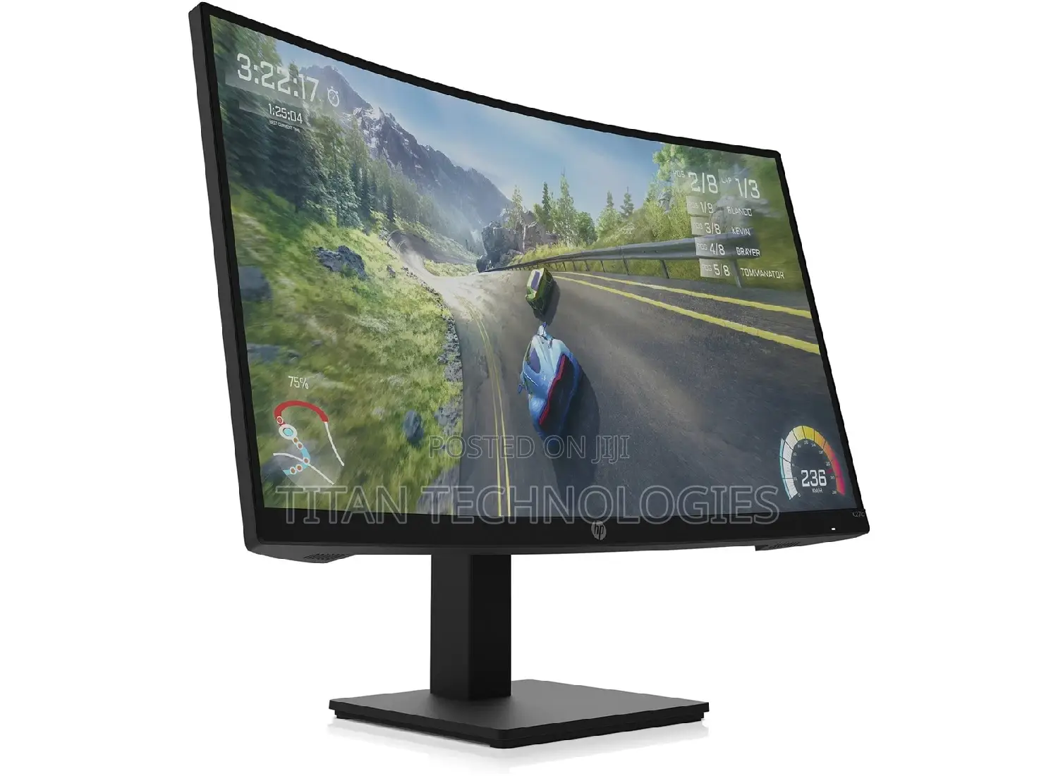 HP X27c Curved FHD Gaming Monitor