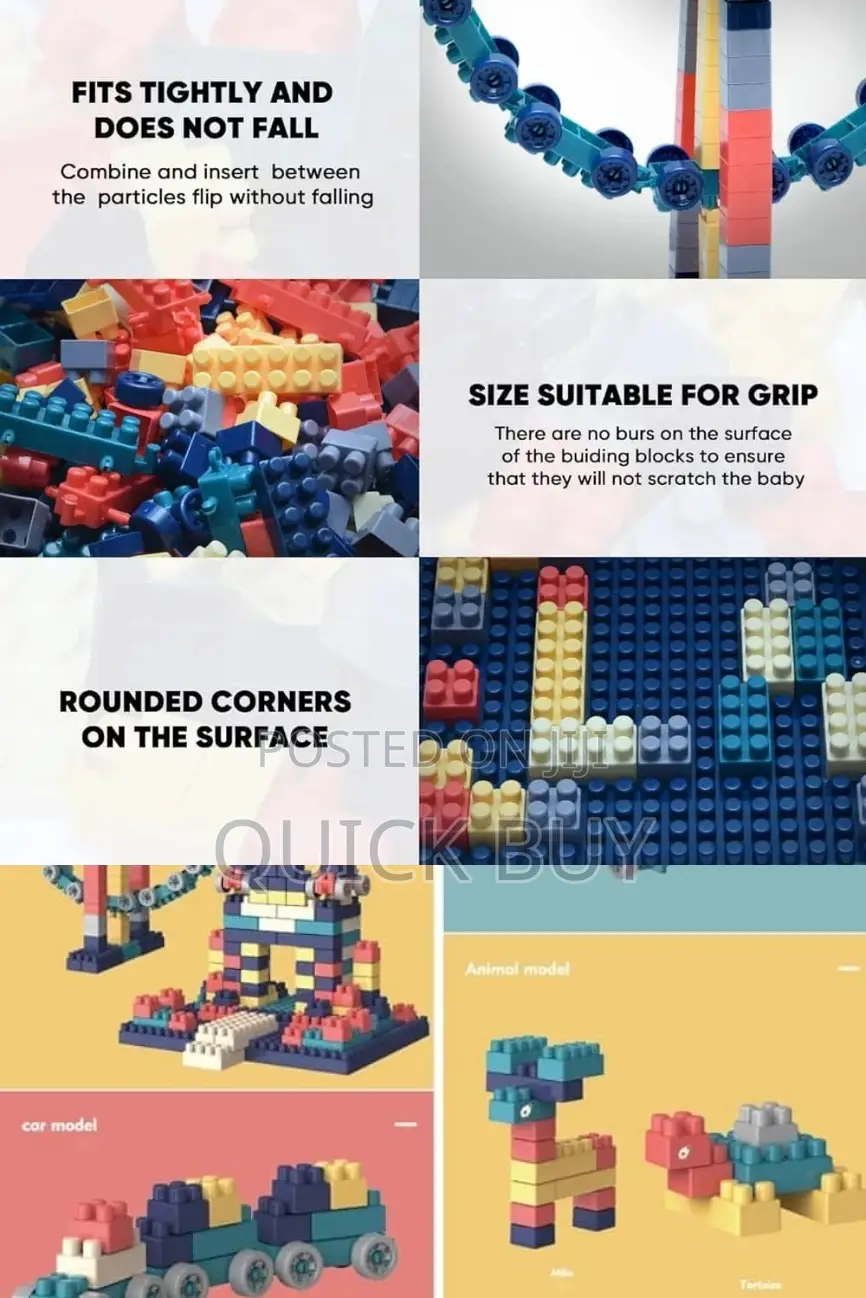 Children Assembling Building Blocks