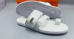 Original Classic Men’S White Lacoste Sandals
