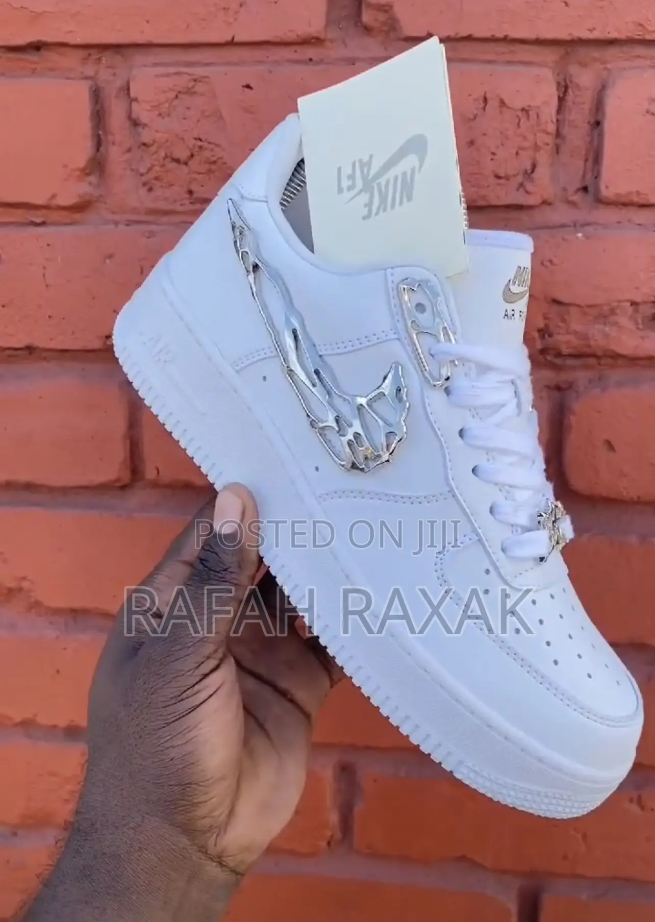 Original Unisex Nike Airforce 1 Low Molten Metal Sneaker