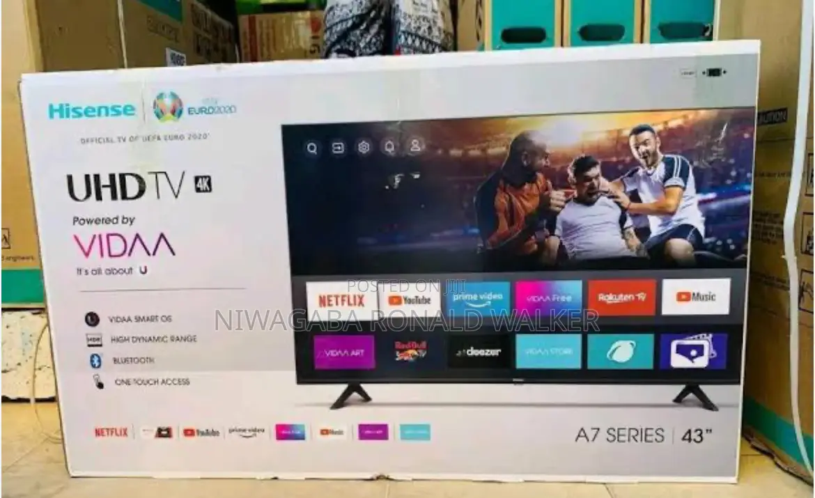 43” Hisense Smart Tv Screen