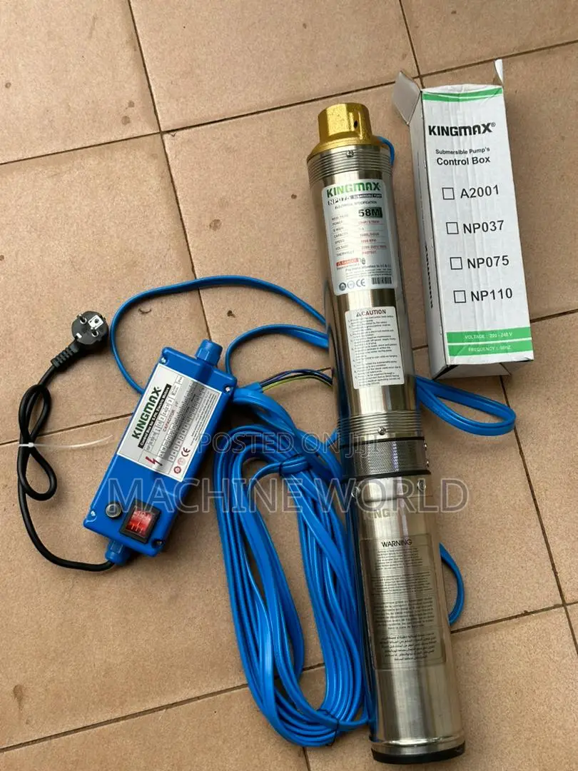 Kingmax Submersible Water Pump 58meters ( Control Switch
