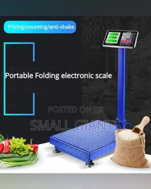 Commercial Folding Electronic Platform Scale