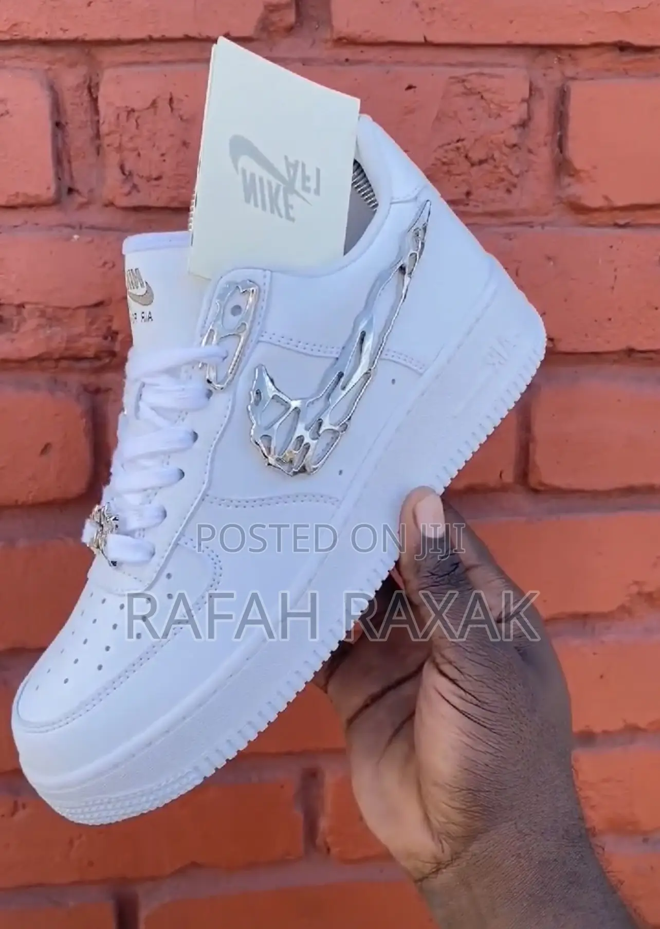 Original Unisex Nike Airforce 1 Low Molten Metal Sneaker