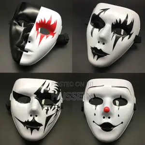 1pcs Halloween Props Masquerade Full Face Mask Hip Hop Adult