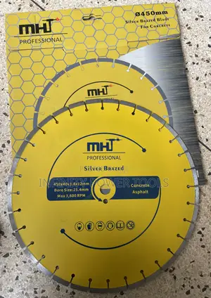 Silver Brazed Blade For Concrete