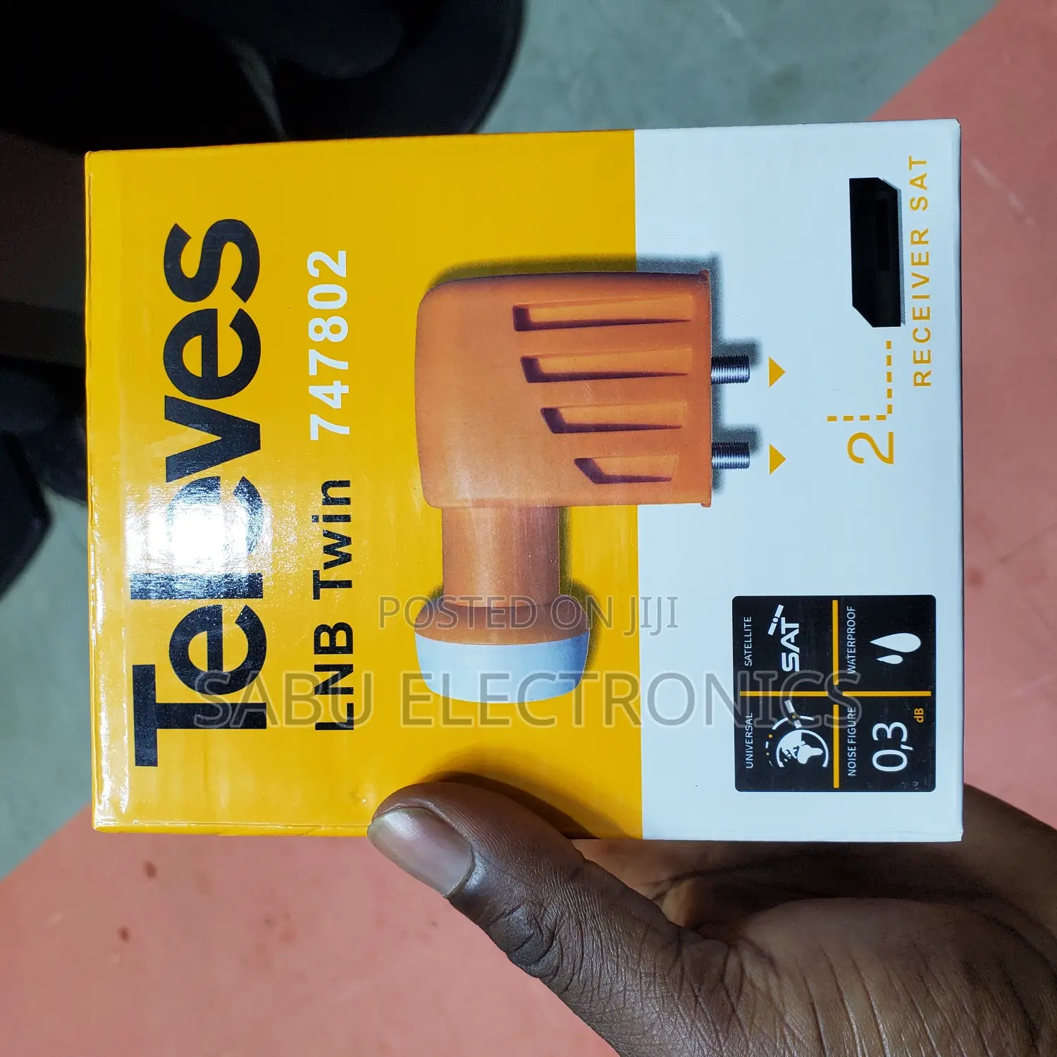 Double Twin Universal LNB With Low Noise- Televes LNB