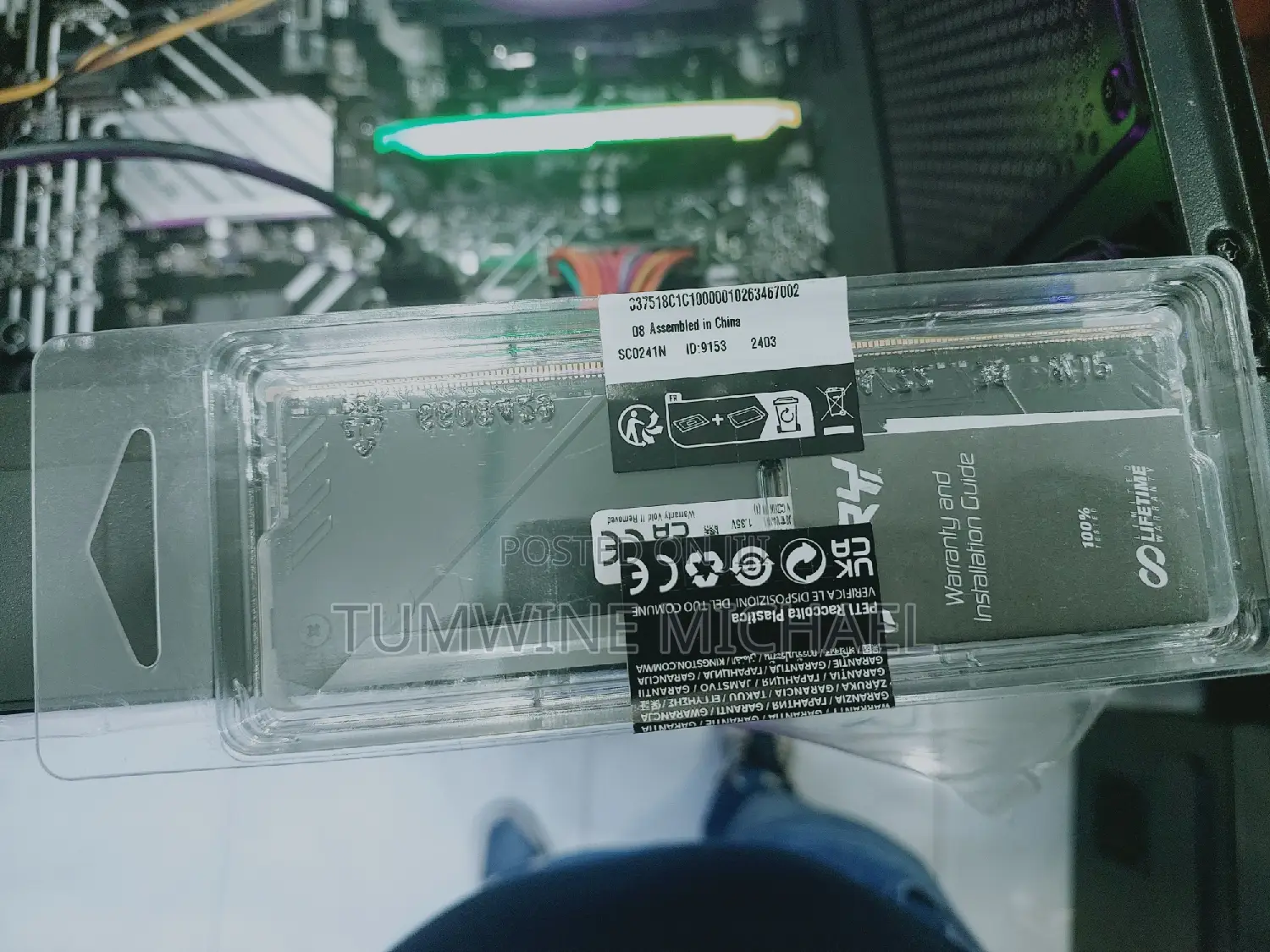 RGB Ram 16gb Ddr4