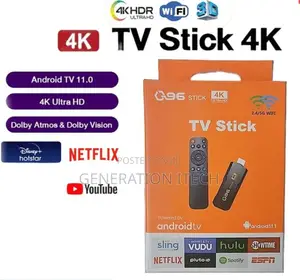Q96 Android Smart TV Stick 8gb Ram 128gb Storage -Android 10