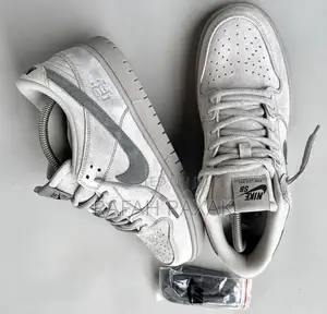 Original Grey Nike SB Dunk Low Pro Suede Sneaker
