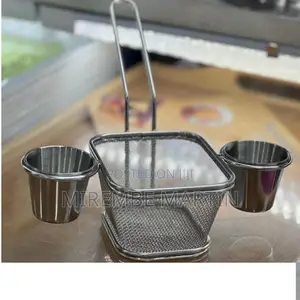 1pc Steel Frying Basket.