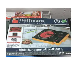 Hoffmans Infrared Double Electric Cooker.
