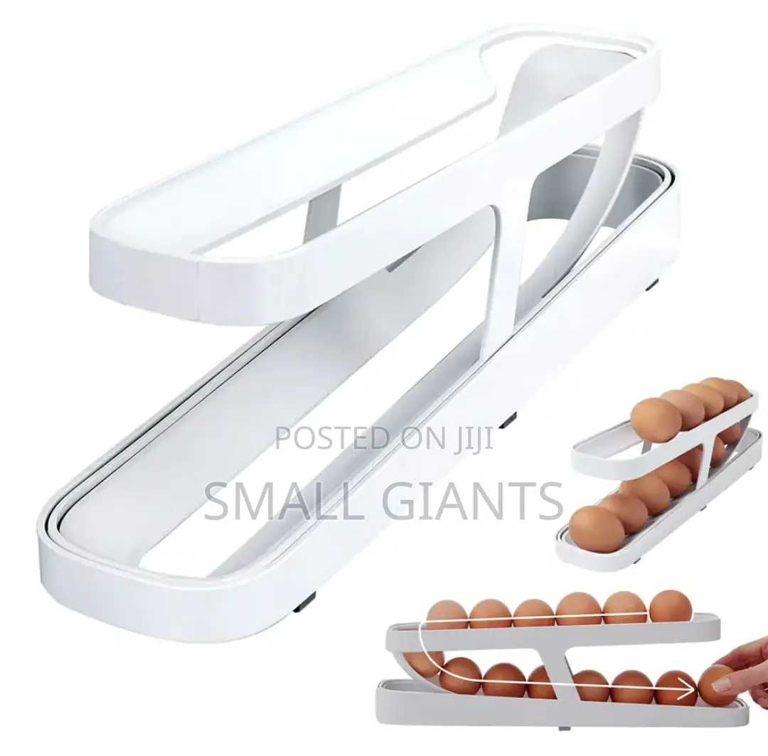 Rolling Egg Holder and Dispenser
