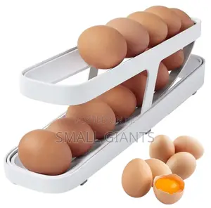 Rolling Egg Holder and Dispenser