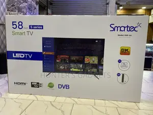 Smartec 58 Inch Smart Uhd Frameless Digital Satellite Tv