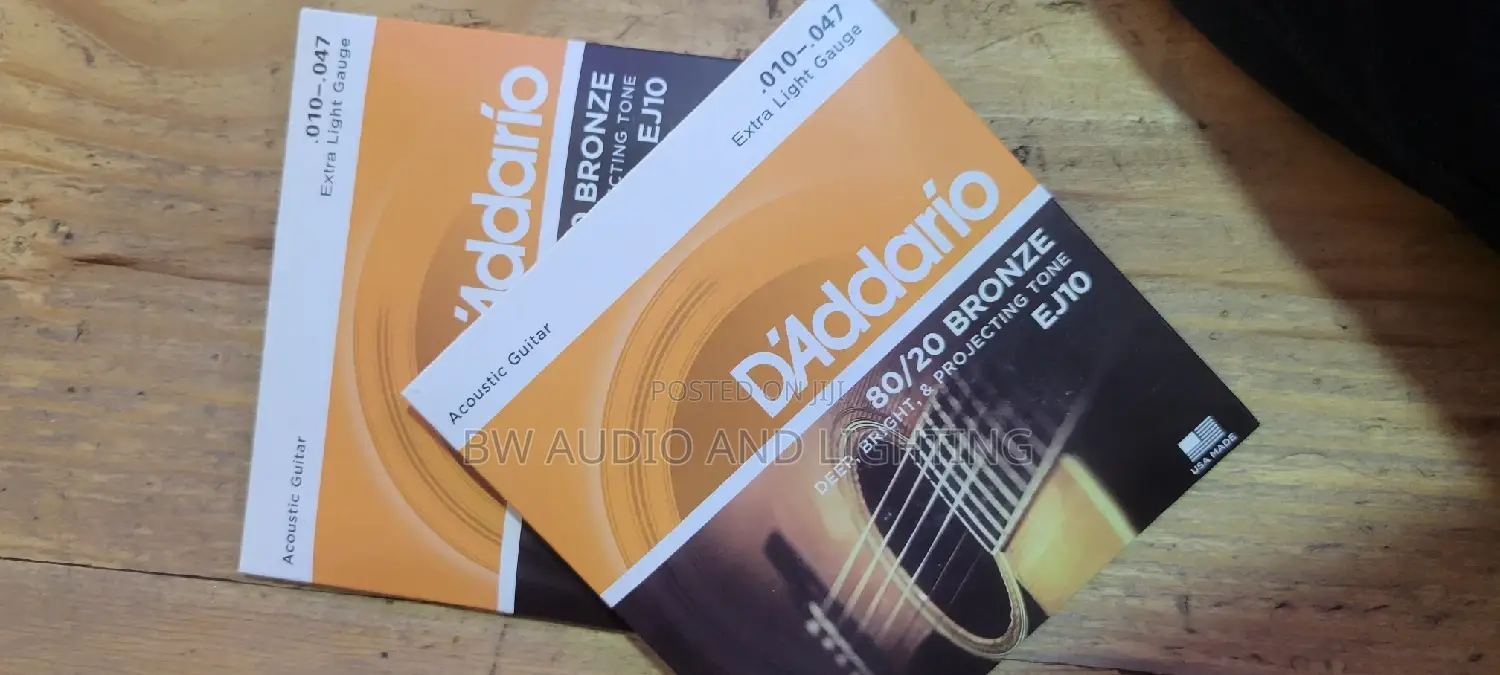 Daddario Acoustic 010. 047/Guitar Strings