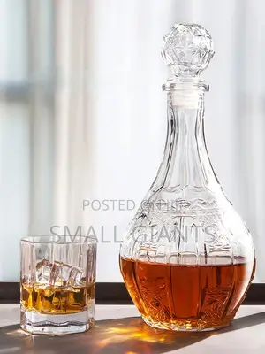 Whisky Red Wine Crystal Glass Bottle Decanter