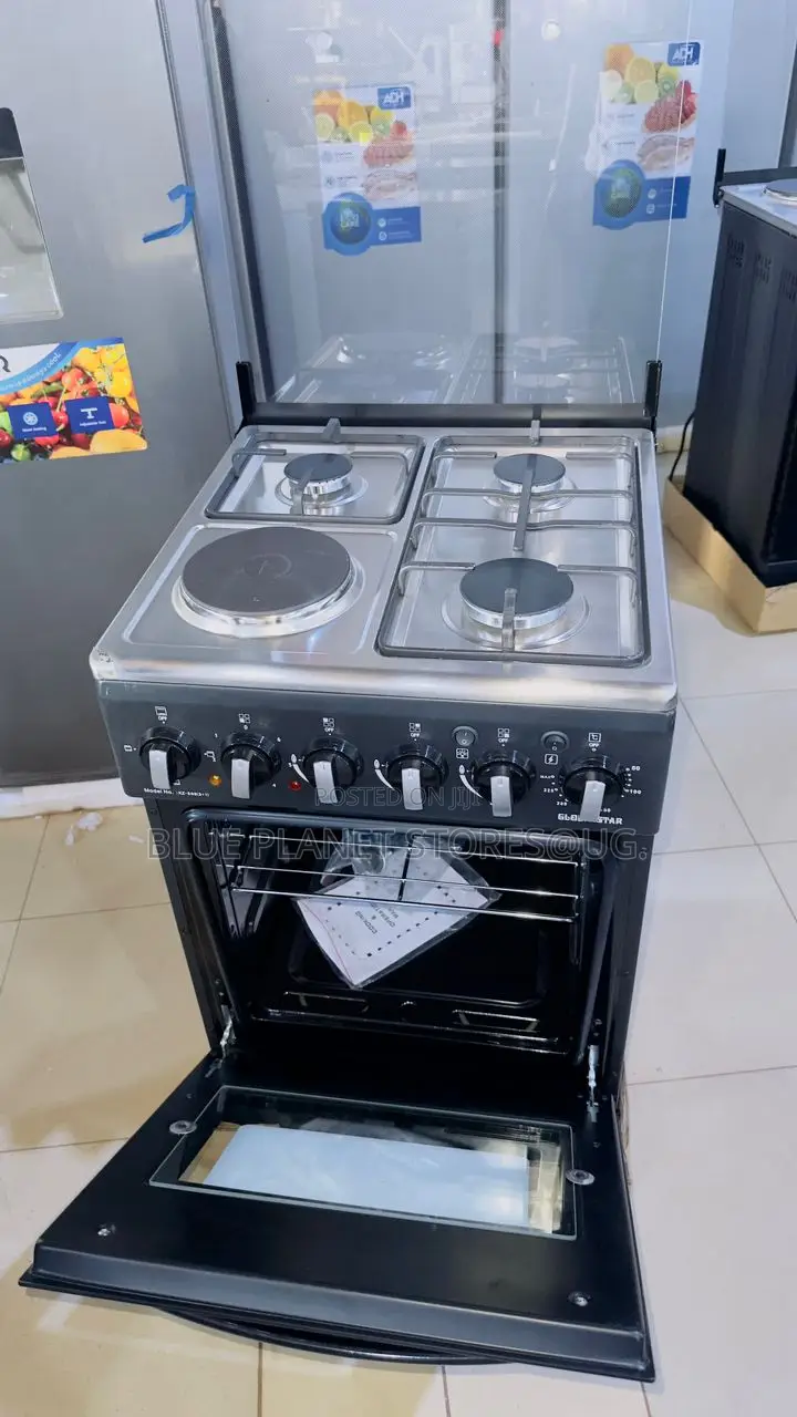 GLOBALSTAR 3+1 Automatic Cookers \\ Black Color \\ 50cm×50cm