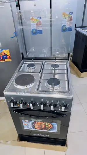 GLOBALSTAR 3+1 Automatic Cookers \\ Black Color \\ 50cm×50cm