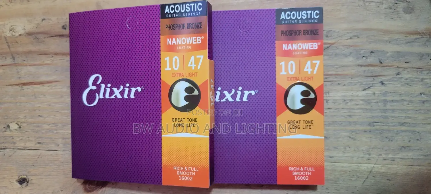 Guitar Strings Exilir Acoustic 10/47 Strings