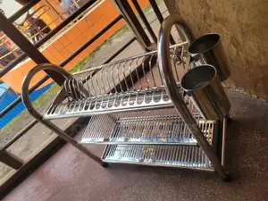 3 Tierstainless Steel Dish Drainer Rack