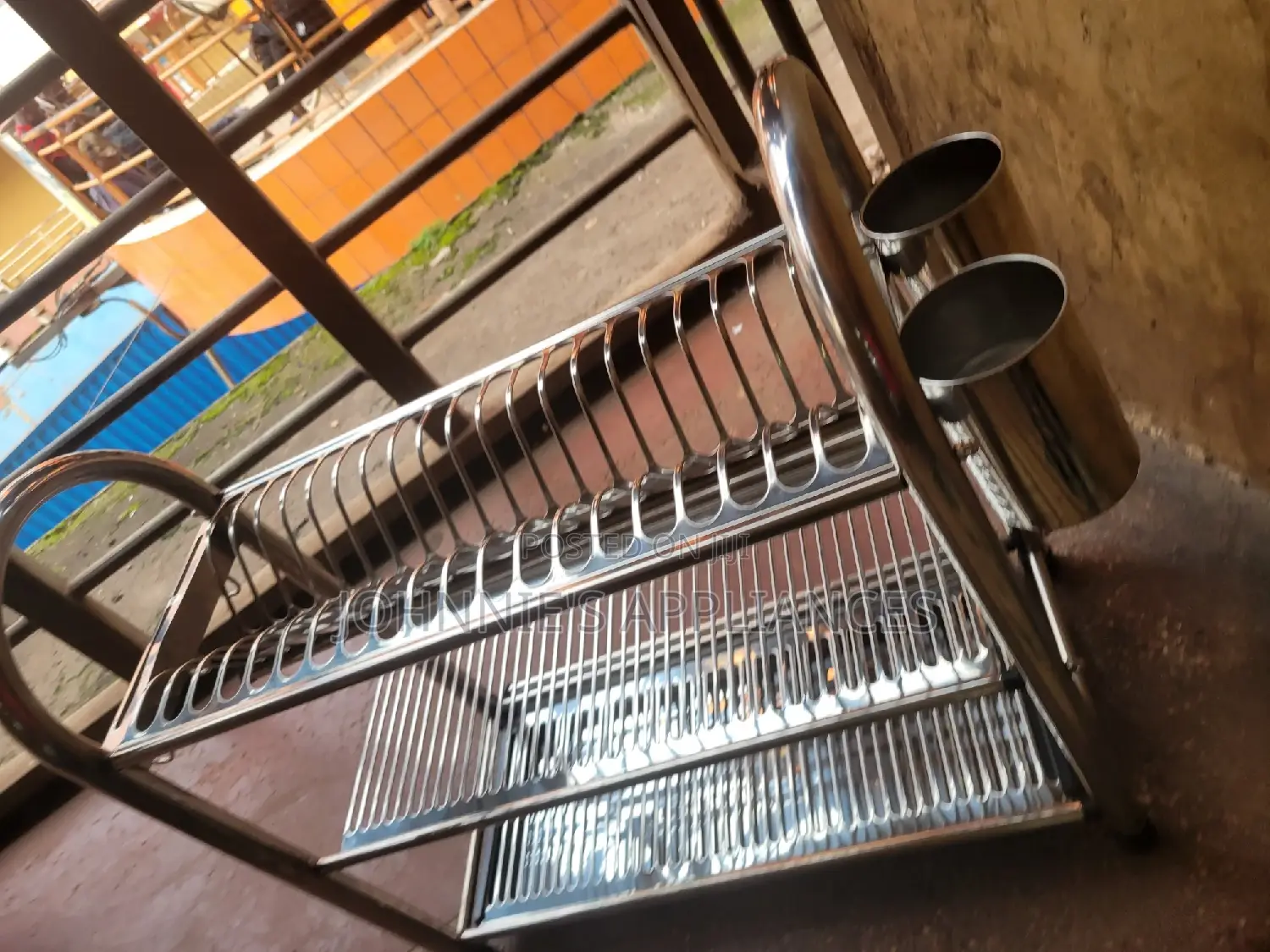 3 Tierstainless Steel Dish Drainer Rack