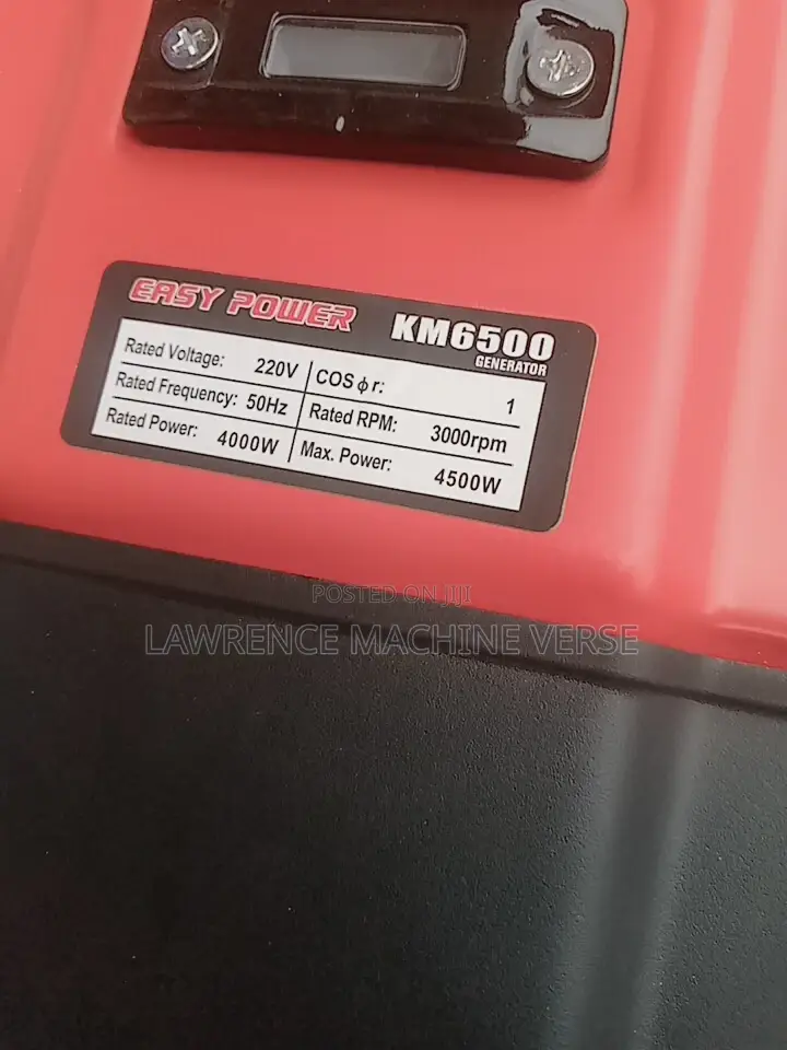 Generator 4.5kva