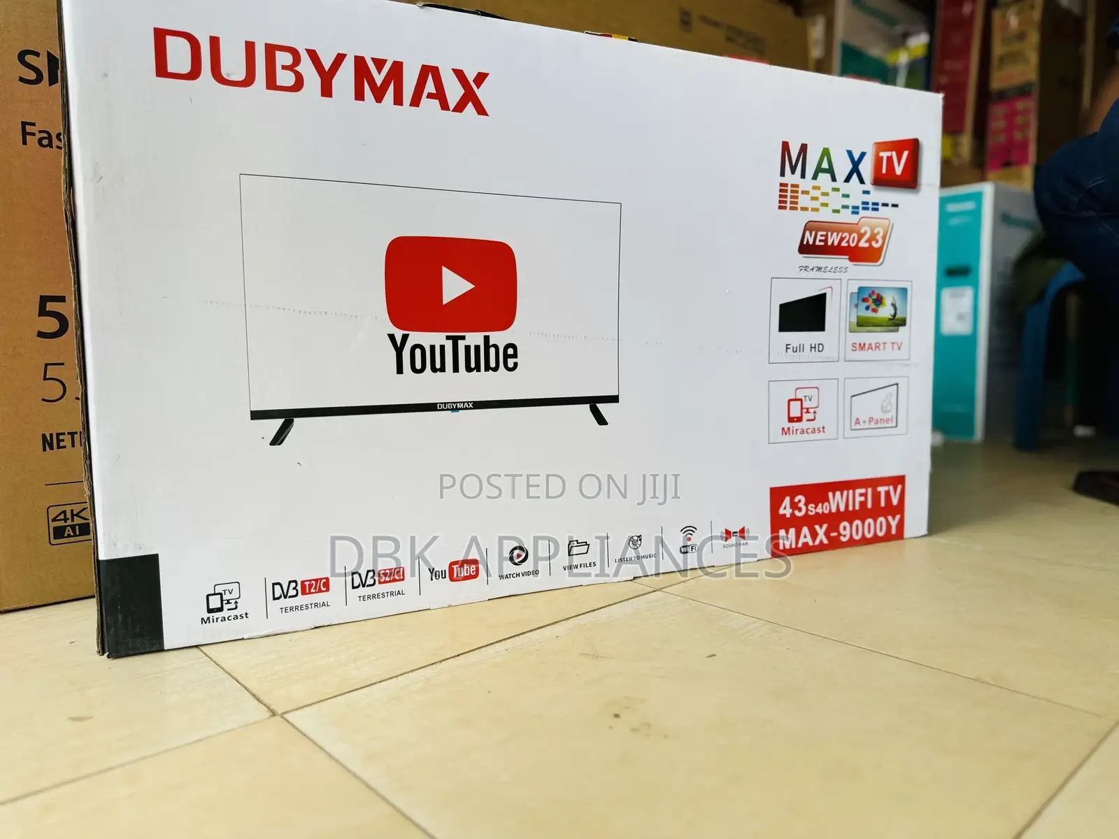 Dubymax 43inch Wifi Smart TVS