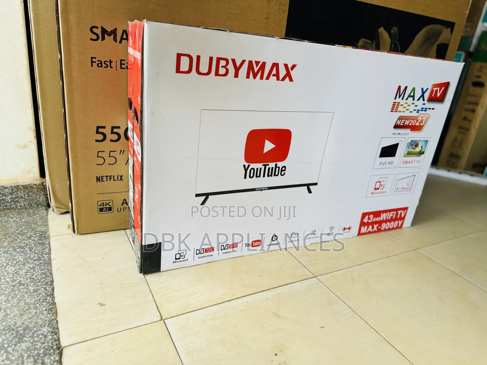 Dubymax 43inch Wifi Smart TVS