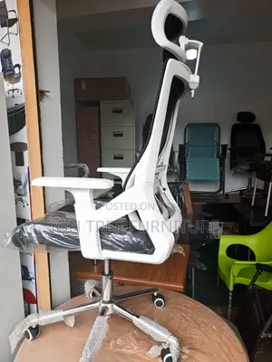 White Office Chair Mesh