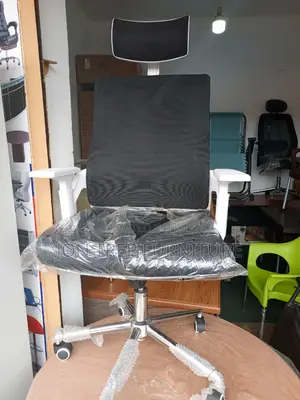 White Office Chair Mesh