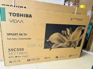 Toshiba 55inch Smart TVS Original 2yr Warranty Available