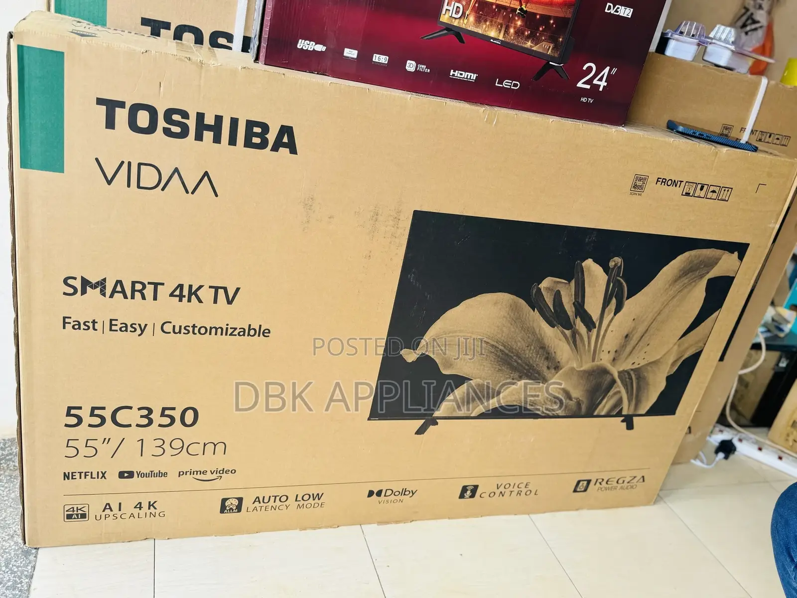 Toshiba 55inch Smart TVS #2024 Model