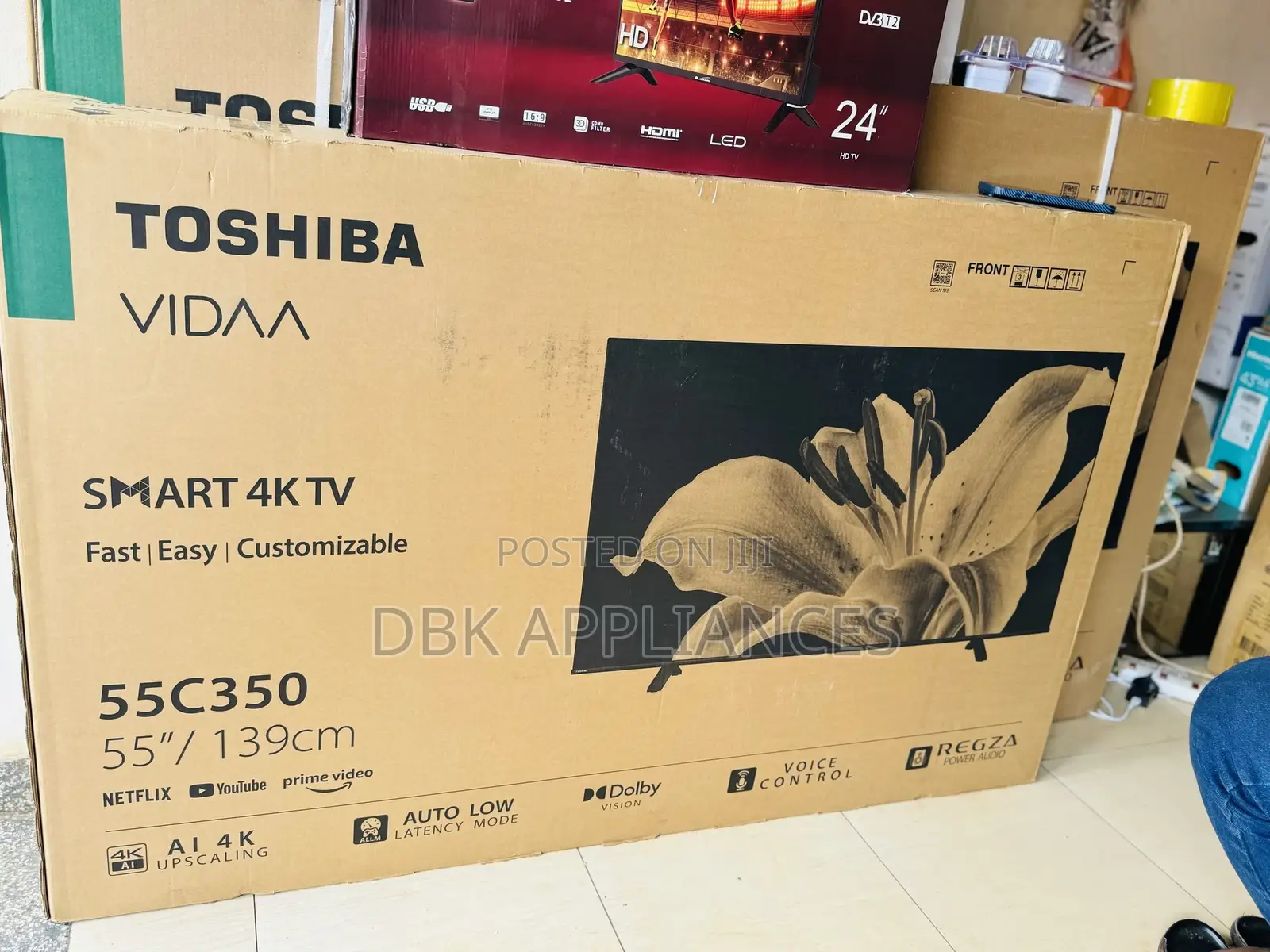 Toshiba 55inch Smart TVS #2024 Model