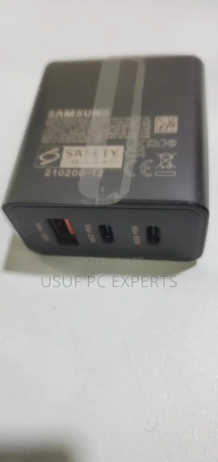 Samsung 65 Watts Pd Adapter Trio Usb C and Usb