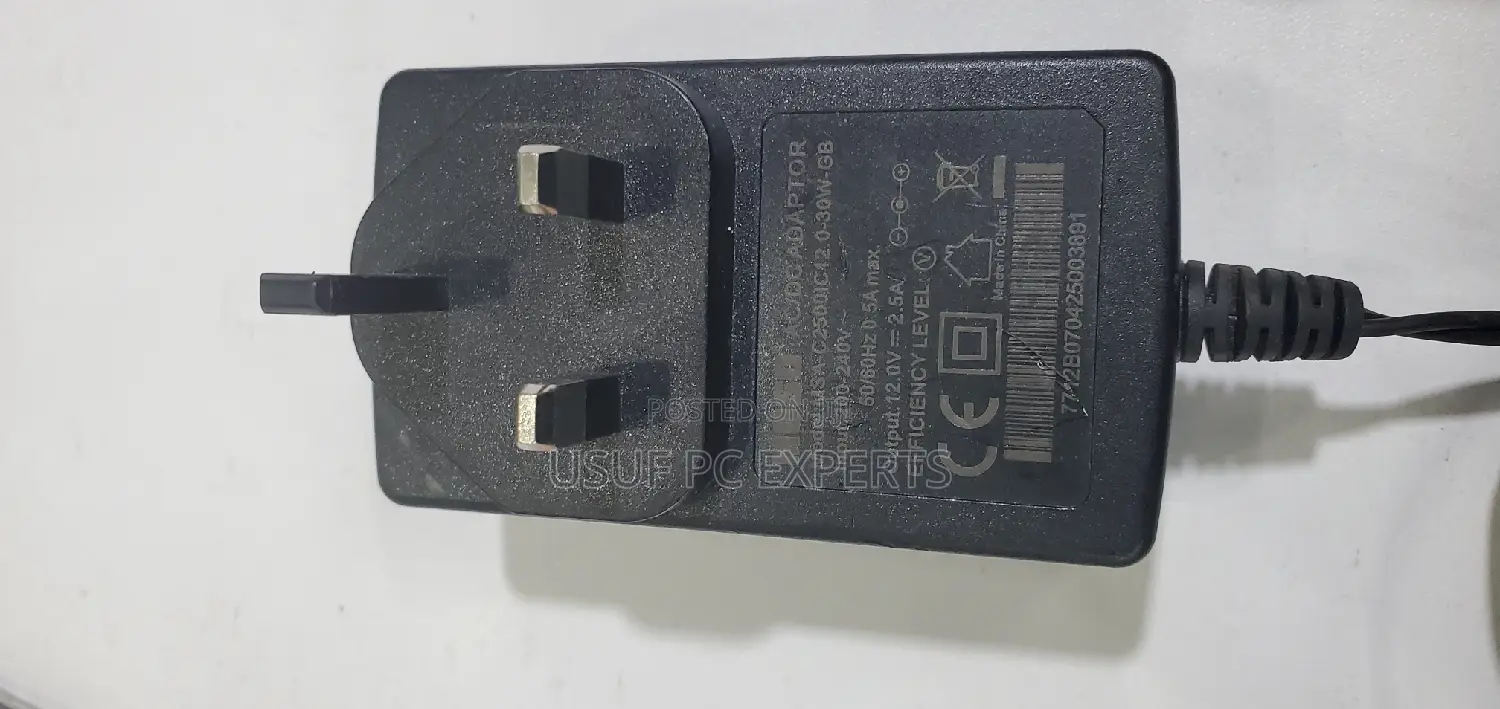 12volts DC Adaptor 2amps
