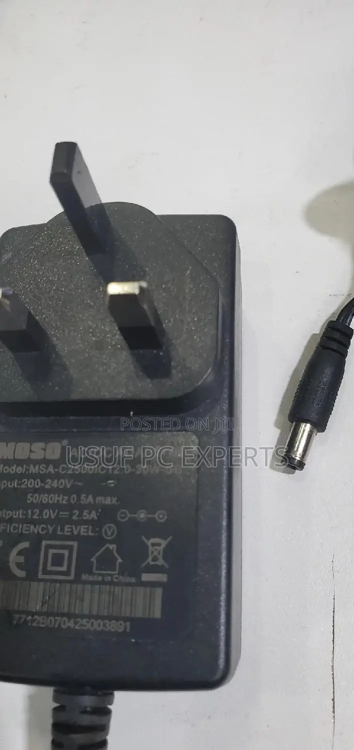 12volts DC Adaptor 2amps