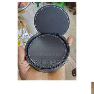 7pcs Leather Table Coffee Coasters.