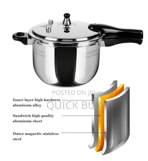 12litres (30cm)Stainless Steel Pressure Cooker