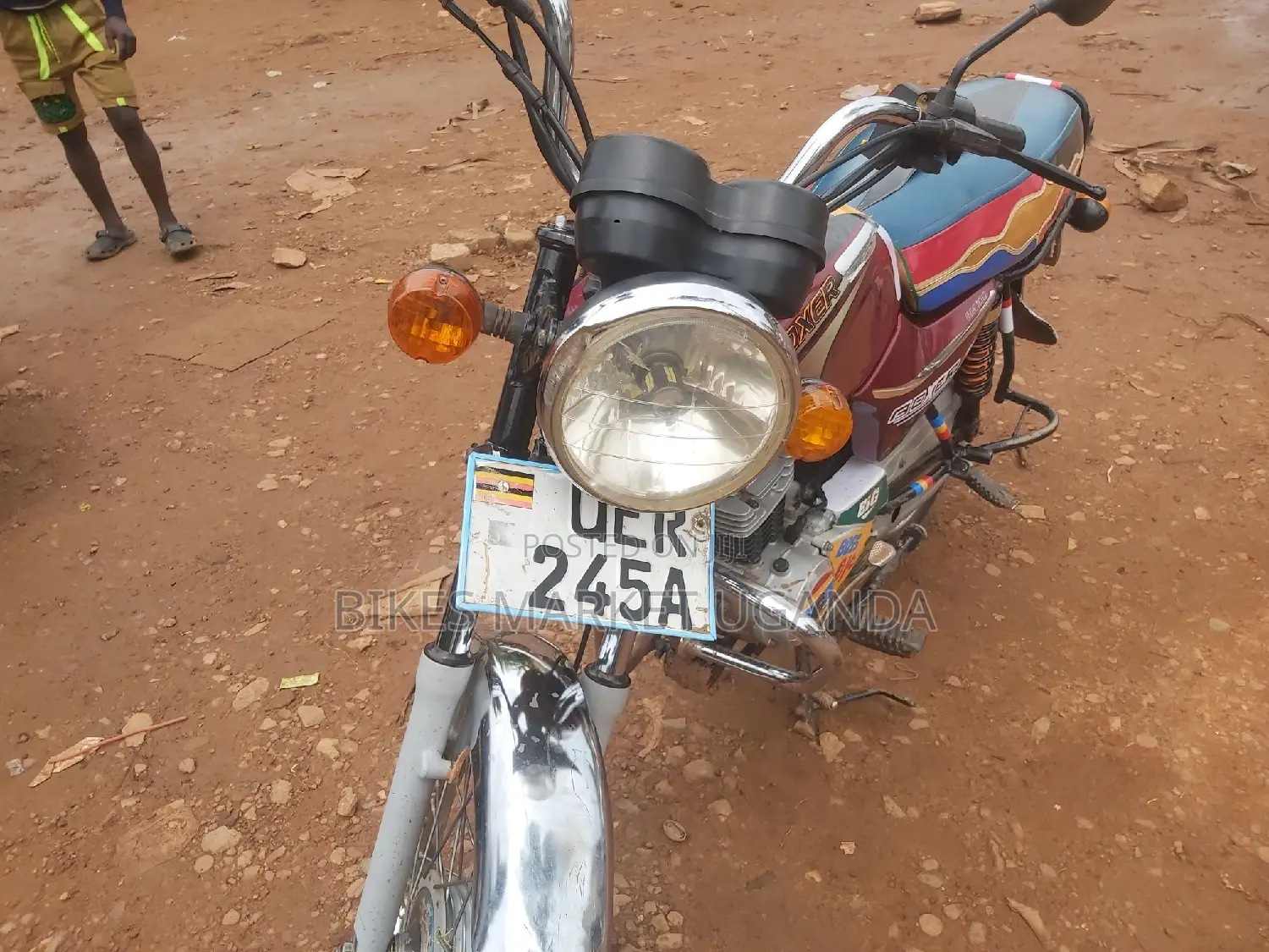 Bajaj Boxer 2018 Red