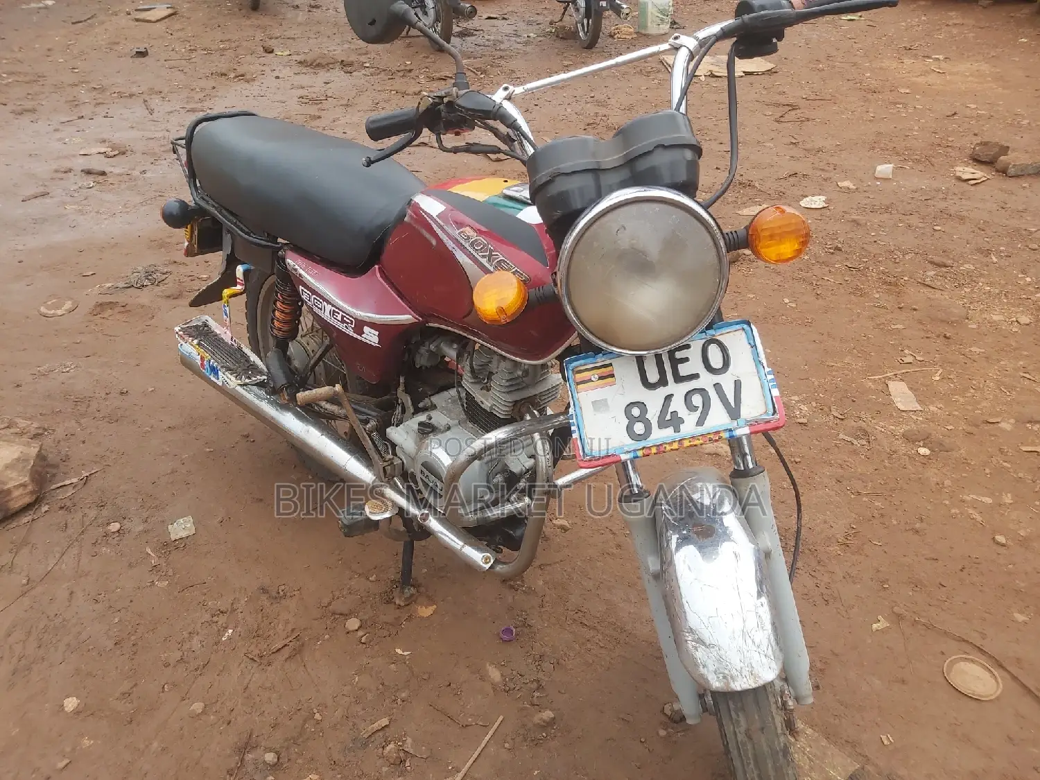 Bajaj Boxer 2018 Red