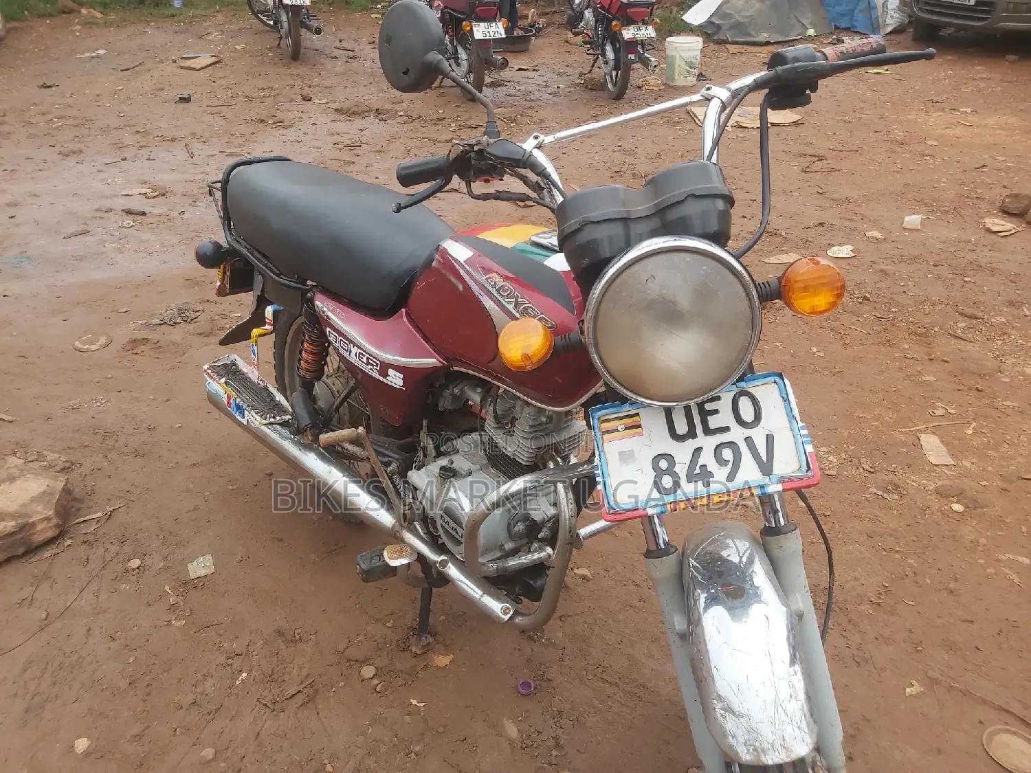 Bajaj Boxer 2018 Red