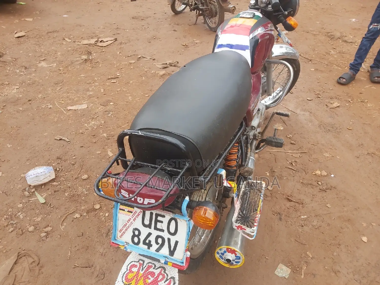 Bajaj Boxer 2018 Red